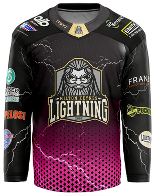 25/26 Season Black and Pink Jersey