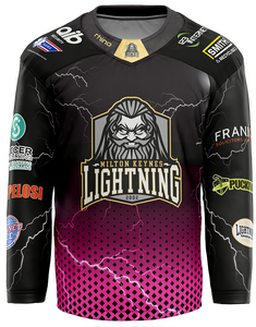 25/26 Season Black and Pink Jersey