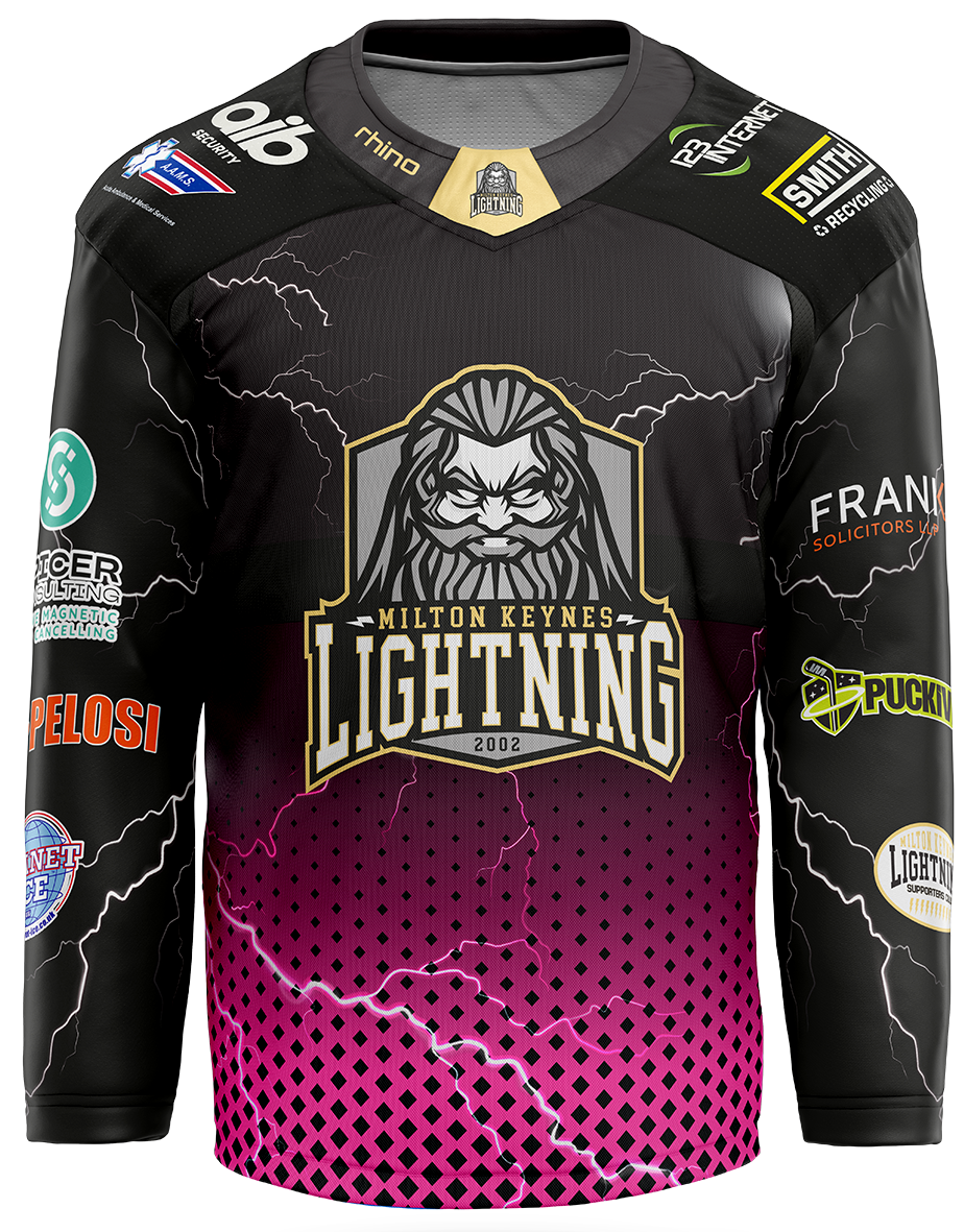 25/26 Season Black and Pink Jersey