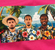 Load image into Gallery viewer, Pink Playoff Hawaiian T-shirts 2024