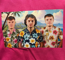 Load image into Gallery viewer, Black Playoff Hawaiian T-shirts 2024