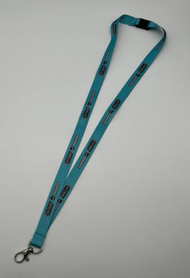 MKL Puckiverse Turquoise lanyard