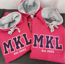 Load image into Gallery viewer, MKL Hoodie Pink and Navy 24/25 Season