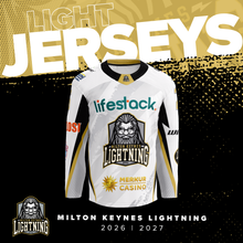 Load image into Gallery viewer, lifestack Milton Keynes Lightning Light Jersey 2026/27