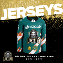 Load image into Gallery viewer, lifestack Milton Keynes Lightning Warm Up Jersey 2026/27